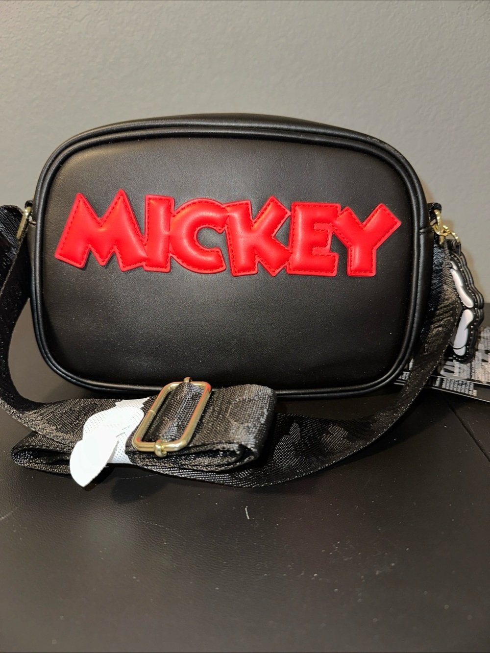 Loungefly Disney Mickey Mouse Heart Hands Crossbody Bag